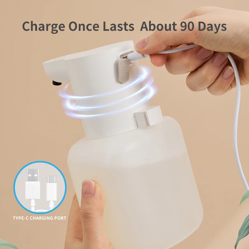 Neatly Touchless Foaming Soap Dispenser — wall-mount lifestyle