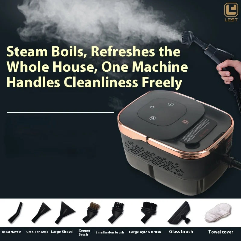Neatly Pressurized Steam Cleaner — handheld portable steamer for kitchen, bathroom and floor