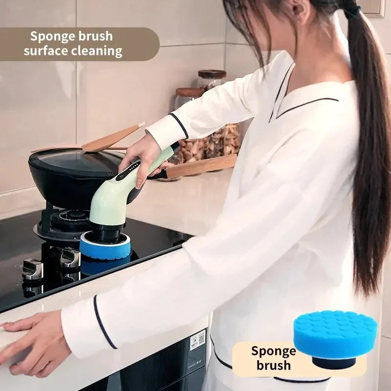 Neatly Power-Scrub Electric Spin Scrubber