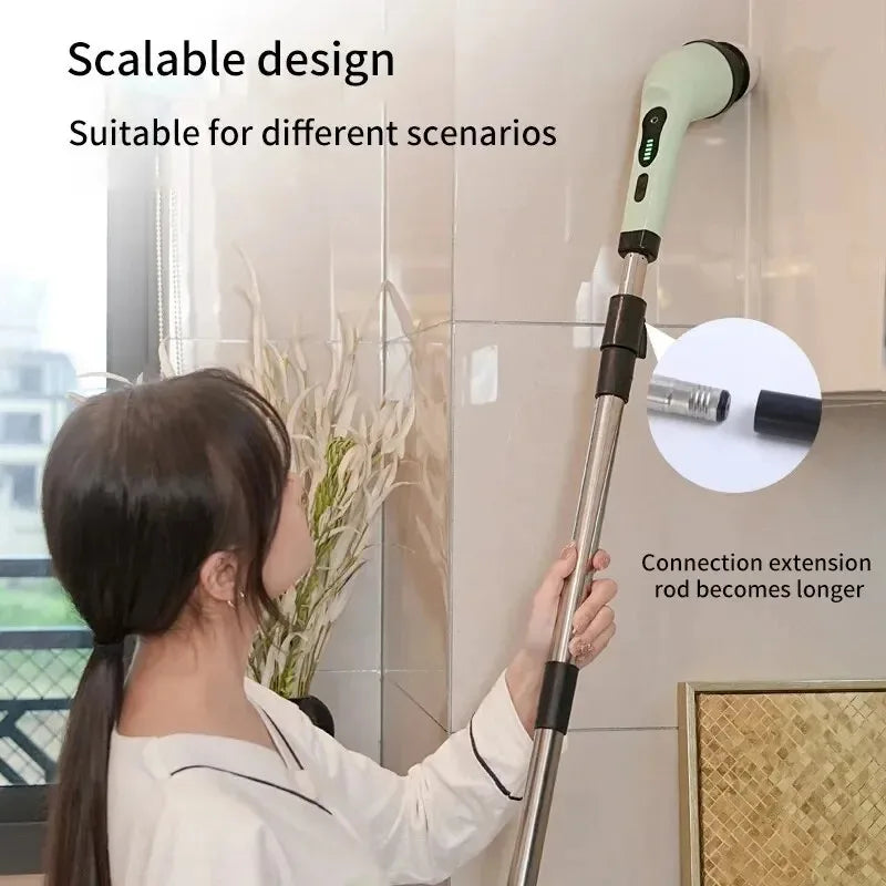 Neatly Power-Scrub Electric Spin Scrubber
